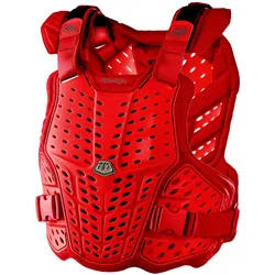 Troy Lee Designs Rockfight Chest Protector, red, youth one size