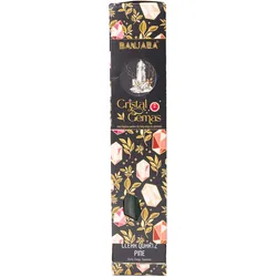 Banjara Cristal Gemas Incense Sticks - Clear Quartz Pine