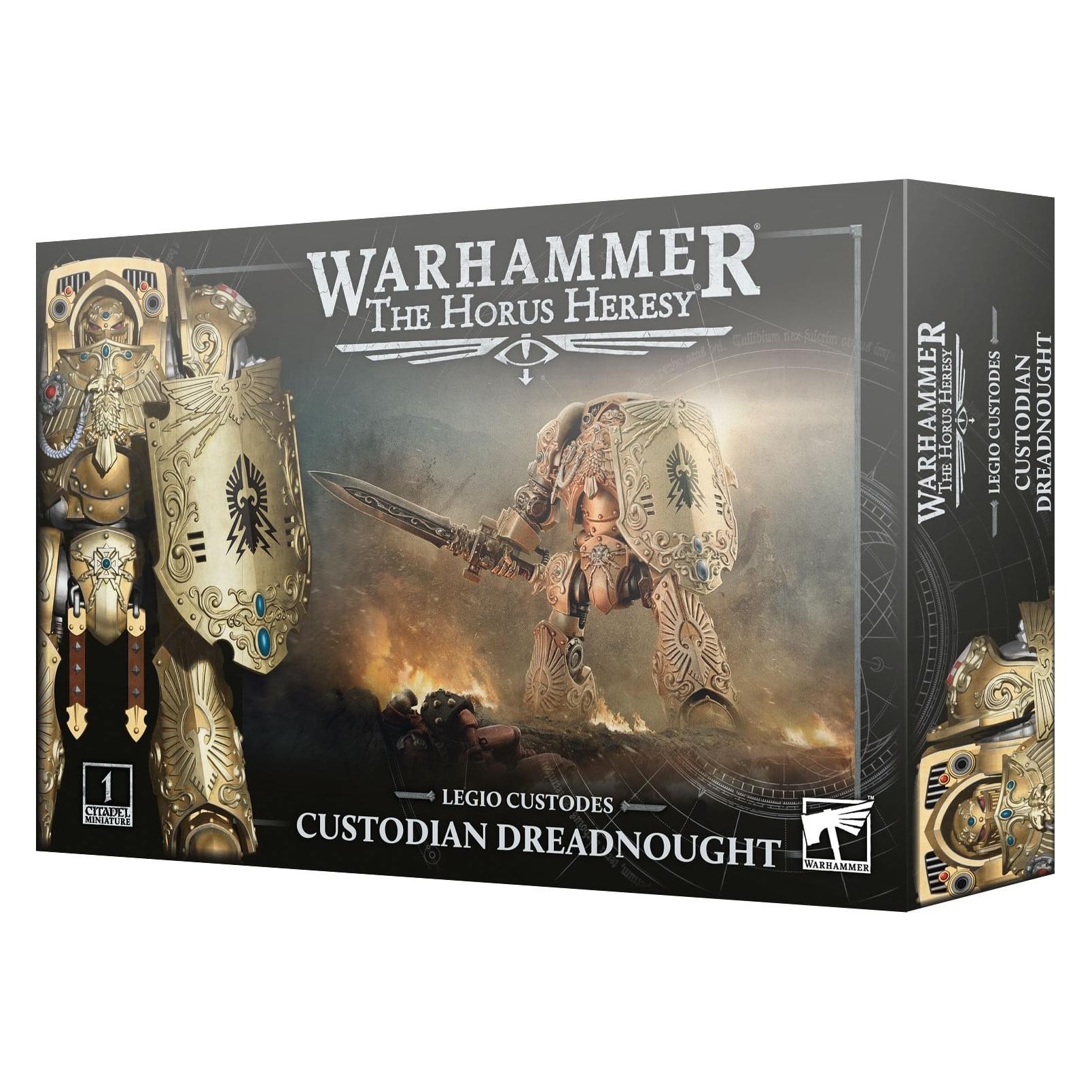 Games Workshop Warhammer 30k - Legiones Custodes: Dreadnought der Custodes (Kunststoff) (31-165)
