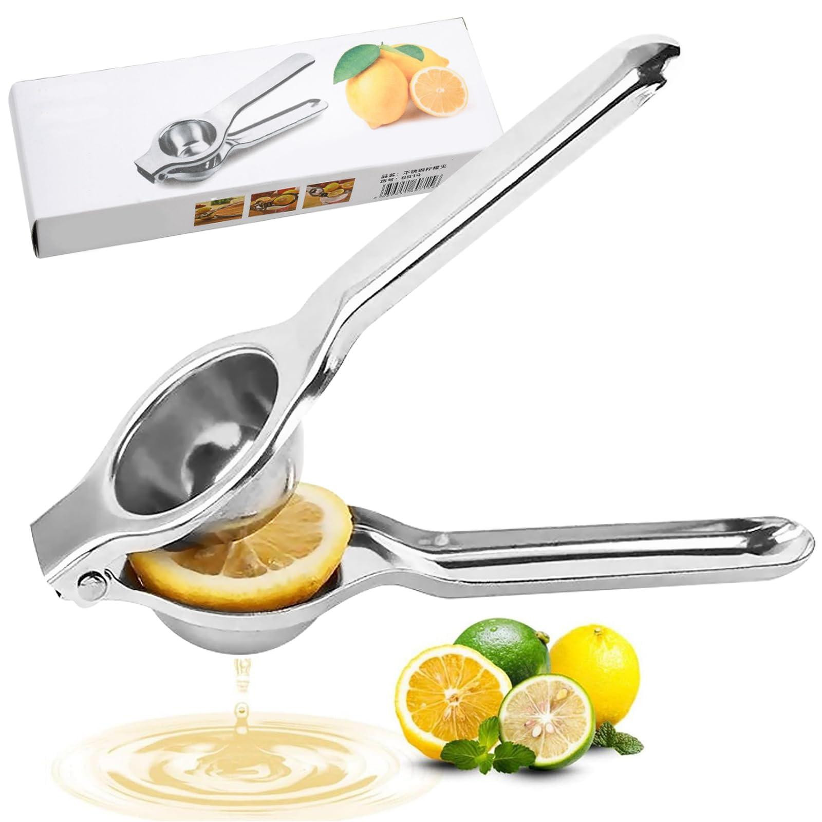 Dripio RVS-citruspers handpers voor citroenen, limoenen en sinaasappels
