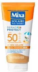 Mixa Dermo Protect Kids Mini Lait Solaire Peaux Fragiles Bébés SPF50+ Sans Parfum 50 ml - Tube 50 ml