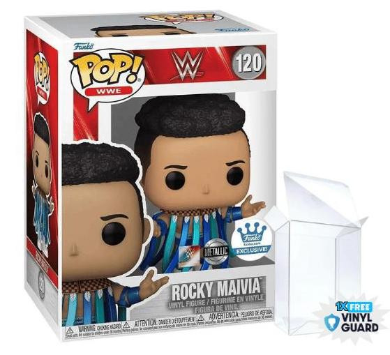 Funko Pop! WWE Rocky Maivia Metallic nummer 120