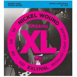 D'Addario EXL170SL, Saiten