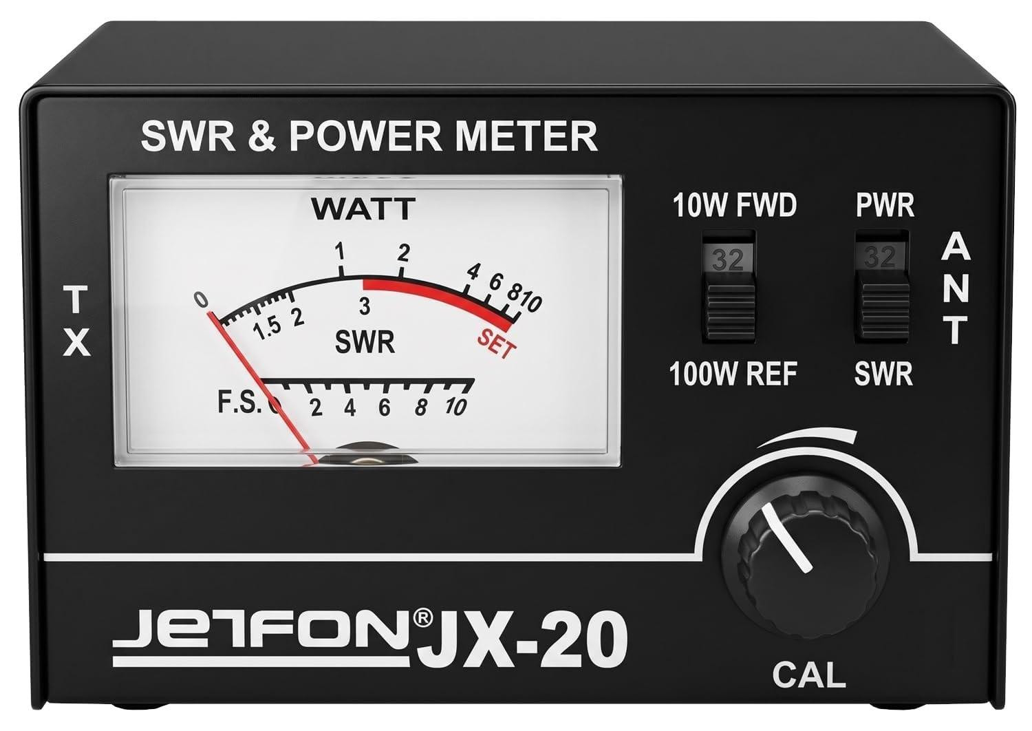 Jetfon JX-20 Staande golven meter en Wattmeter