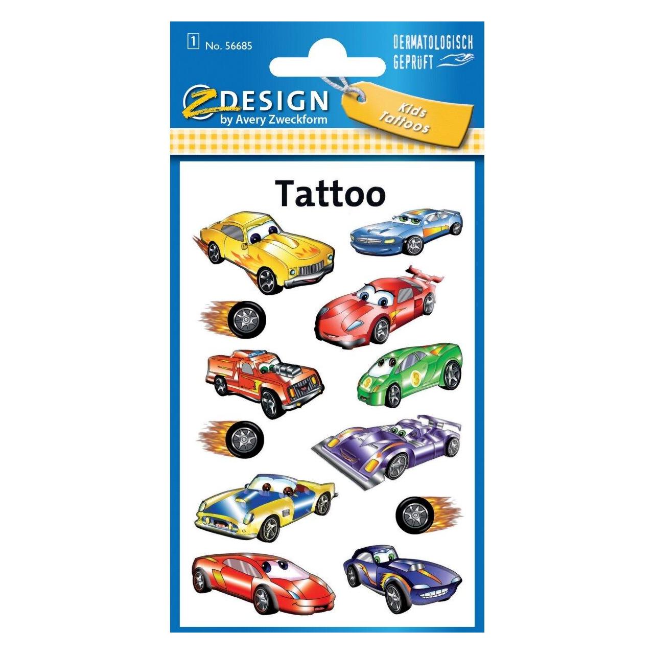 Z-Design Tattoo Schönheit (11 Sticker) (56685)
