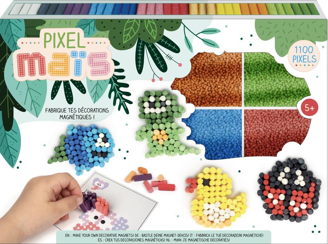 Graine Créative Creatieve Pixelkunst Magnetische Set Milieuvriendelijk Speelgoed