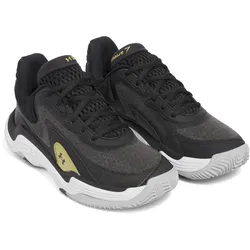 UNDER ARMOUR Spawn 7 Basketballschuhe 002 - black/metallic gold/black 44