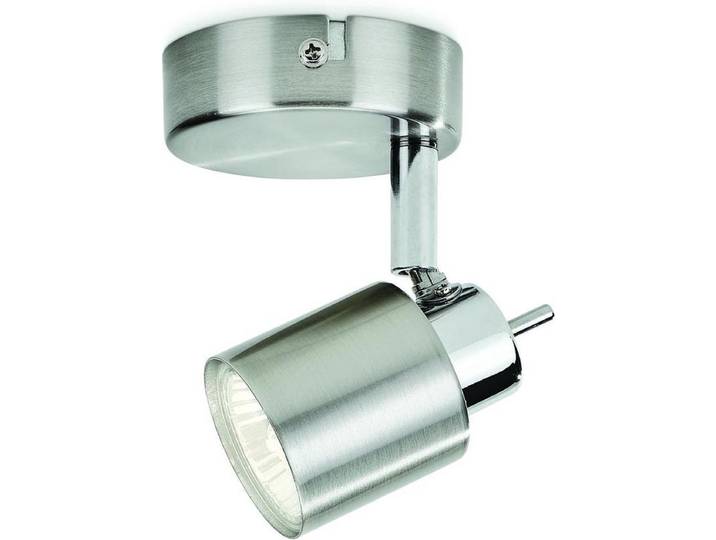 Philips Meranti opbouwspot - 1-lichts - nikkel