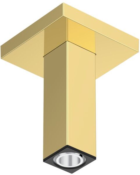 Hansgrohe Deckenanschluss E 100mm PGO 24338990 100 mm, Polished Gold Optic