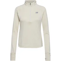 NEW BALANCE Heat Grid Funktionsshirt Damen | Gr. M | beige - beige