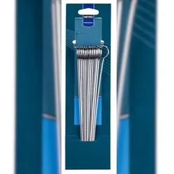 METRO PROFESSIONAL Fleischspieße, Edelstahl, 22 cm, 12 Stück
