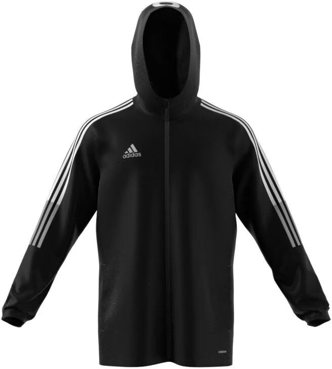 Chaqueta Deportiva Adidas Tiro Con Capucha Negro S Hombre