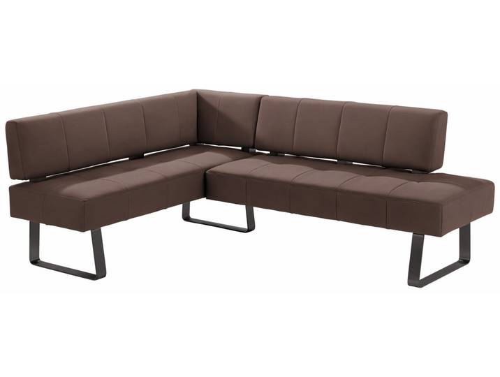 Moderano Eckbank LUPO II, schoko, Stoff