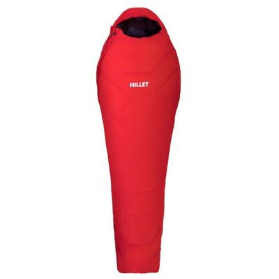Millet - Baikal 1500 - Kunstfaserschlafsack Gr 215 cm - Regular Zip: Right Rot