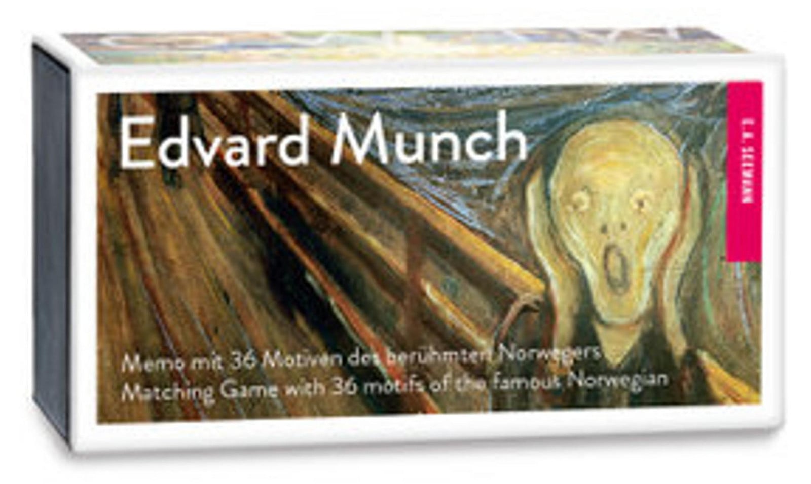 Edvard Munch Memoryspel met de 36 belangrijkste werken van de Noorse kunstenaar door Henschel