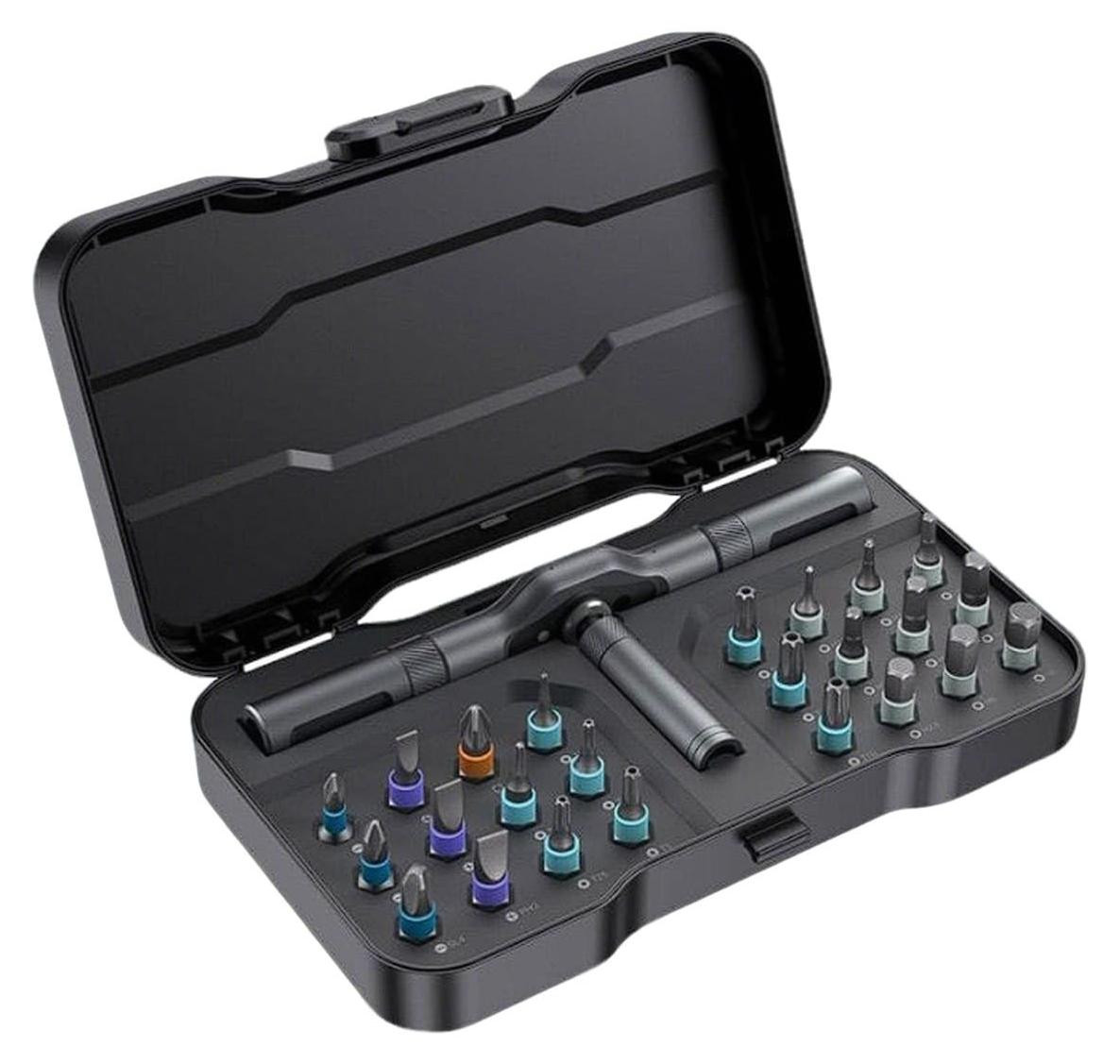 Merkloze 24-in-1 Schroevendraaierset met Magnetische Bits