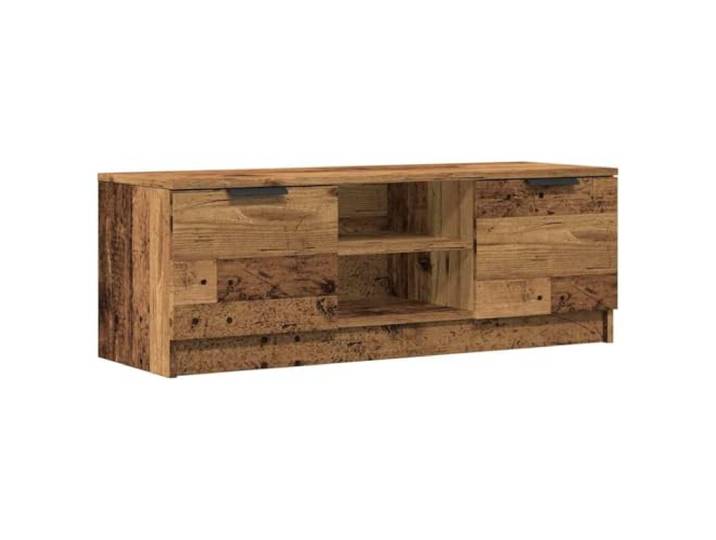 LMTYOENFG TV-Lowboard Altholz-Optik 102x35x36,5 cm Holzwerkstoff Praktisches TV-Board für Wohnzimmer und Schlafzimmer mit reichlich Platz für Multimedia-Geräte und Dekoartikel.