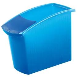 HAN Papierkorb 18,0 l blau, transluzent