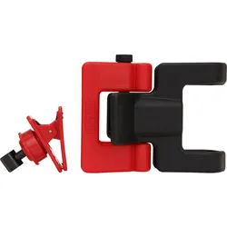 Selfie Golf Smartphone Halterung, schwarz/rot