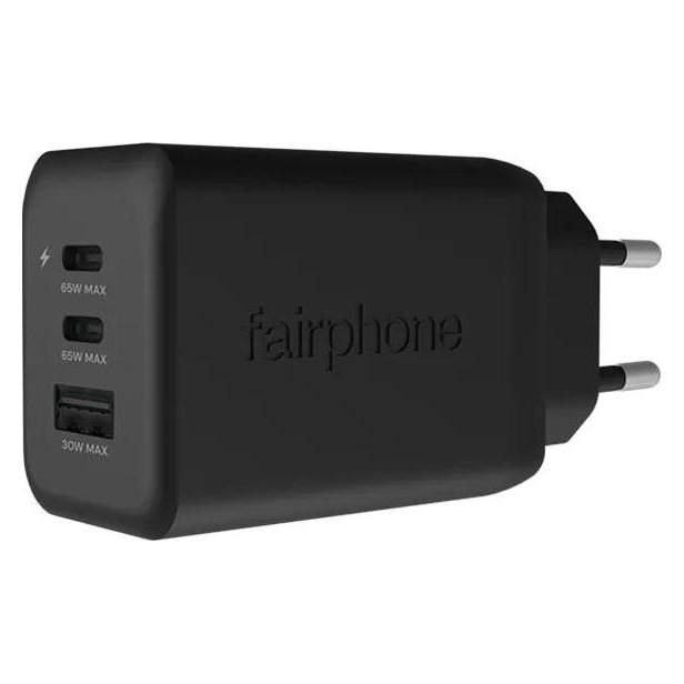 Fairphone Triple-Port Fast Charger (65 W, 3 Ports) (ACCHAR-404-WW1)