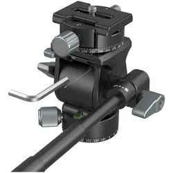 SmallRig Lightweight Fluid (Videokopf), Stativkopf, Schwarz