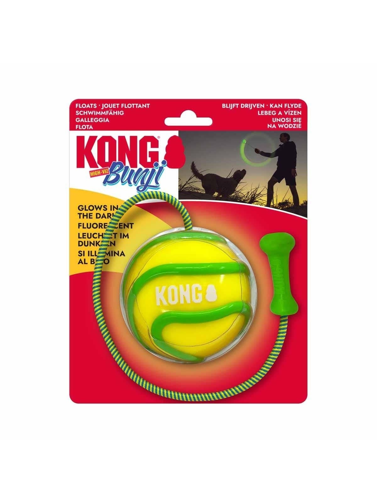 KONG - BUNJI HIGH-VIZBALL - Bright High-Visibility Colours 51.5x8.5 cm