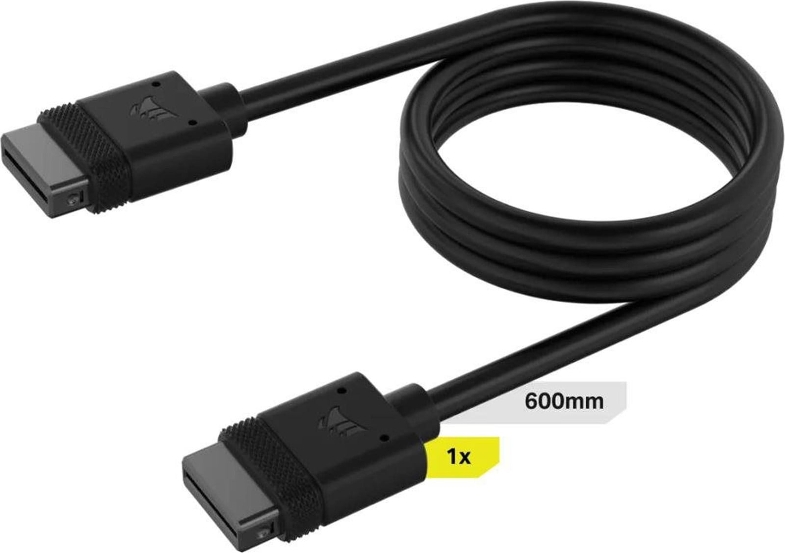 Corsair iCUE LINK-kabel, 600 mm, zwart