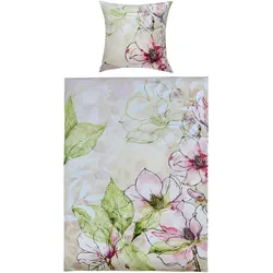 Bettwäsche RITA Satin (BT 135x200 cm) - rosa - BT 135x200 cm