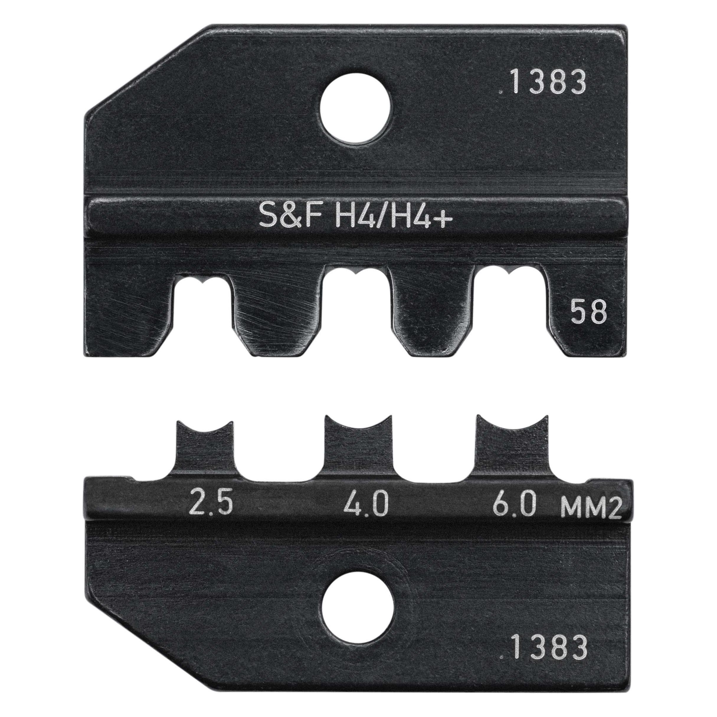 Knipex 97 49 58 Crimpeinsatz Fr Photovoltaik-Kontakte H4/H4 Plus (Amphenol S&F) (32 mm) (97 49 58)