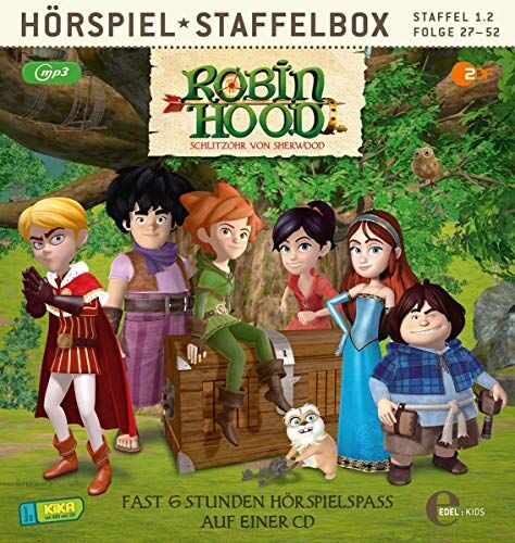 Robin Hood-Schlitzohr Von Sherwood - Robin Hood - Schlitzohr von Sherwood - Staffelbox 1.2 Folge 27 - 52 (mp3-CD) - Preis vom 14.10.2026 23:07:16 h