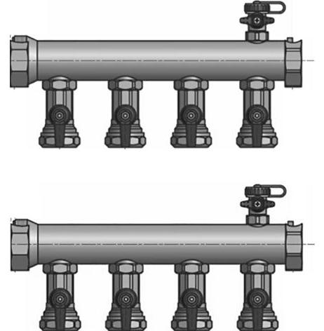 Wolf Modularer Soleverteiler 4-fach