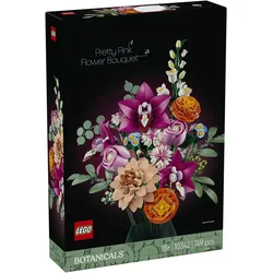LEGO Schöner Rosafarbener Blumenstrauss (10342, LEGO Botanicals, LEGO Icons)