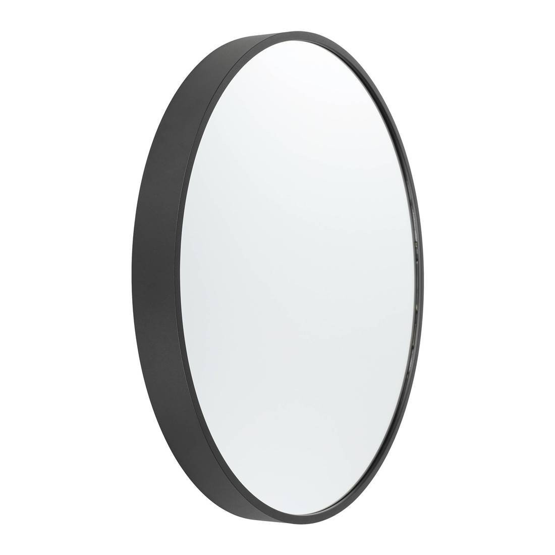 Eglo Spiegel BANI Stahl Zwart, Diameter: 40 cm, Breedte: 3,9 cm