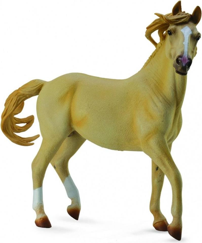 Collecta Mustang Paard, Lichtpalomino, Deluxe uitvoering, Schaal 1:12