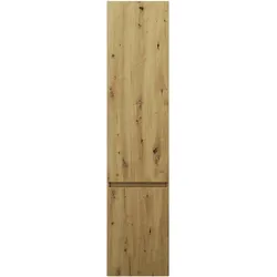 burgbad Lin20 Apothekerschrank wandhängend, 2 Auszüge, 400x345x1760mm, HSPO040F5353, Farbe: Eiche Dekor Urban