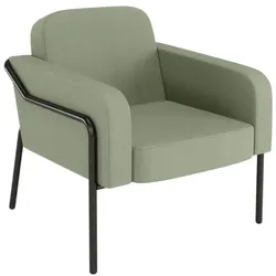 meet Sessel »meet - Medso L« Modell rund Stoff grün, 40.6 cm