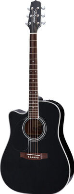 Takamine EF341SC LH Schwarz