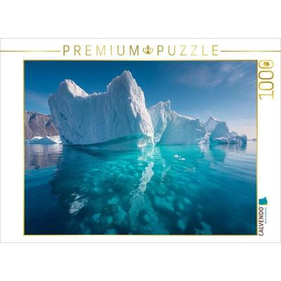 CALVENDO Puzzle Grönland - Ilulissat Eisfjord | 1000 Teile Lege-Größe 64x48cm Foto-Puzzle für glückliche Stunden, von , Calvendo Puzzle