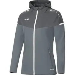 JAKO Fußball - Teamsport Textil - Jacken Champ 2.0 Kapuzenjacke Damen JAKO Fußball - Teamsport Textil - Jacken Champ 2.0 Kapuzenjacke Damen, Größe 38 in Grau Grau