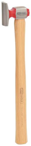 KS Tools 140.2319 Karosserie-Standard-Hammer, stark gewölbt, 30x45mm