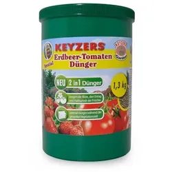 KEYZERS® 2in1-Spezialdünger für Erdbeeren & Tomaten 1,3kg