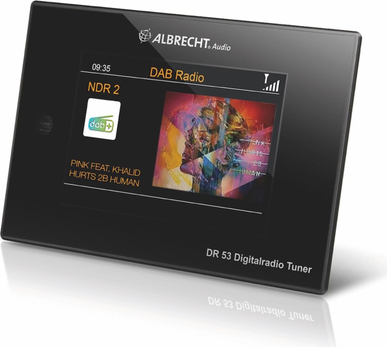 Albrecht DR 53 Digitaalradio-ontvanger met Bluetooth, zwart