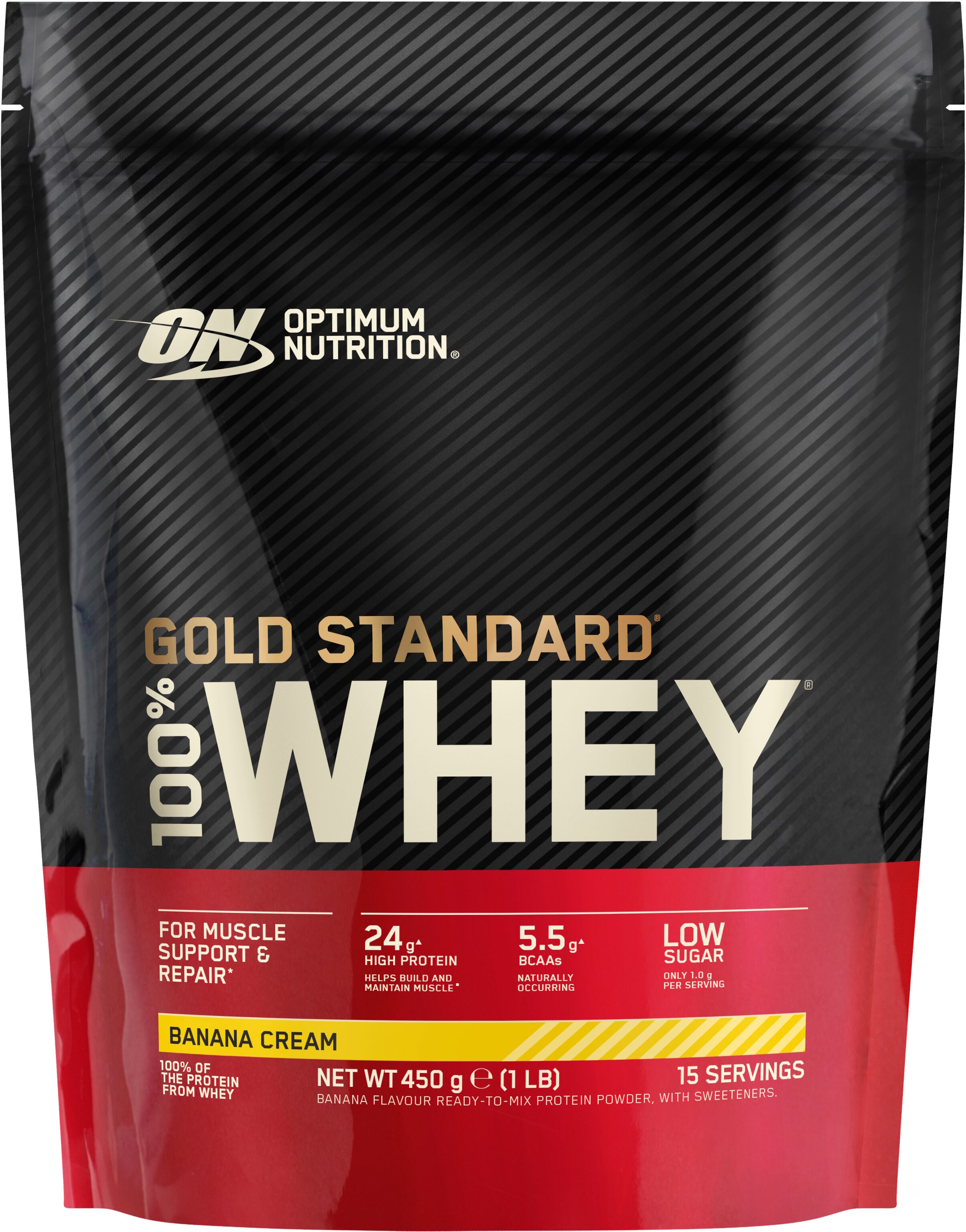 Optimum Nutrition Gold Standard 100% Whey - Banana Cream 450 g