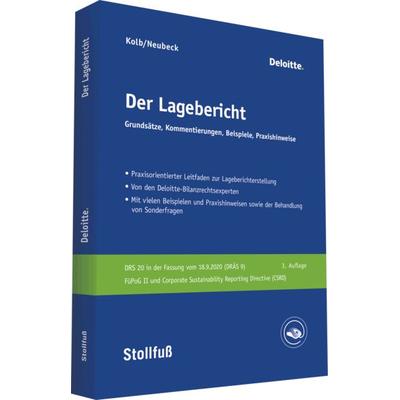 Der Lagebericht, Taschenbuch von , Stollfuß Verlag, 978-3-08-318202-3