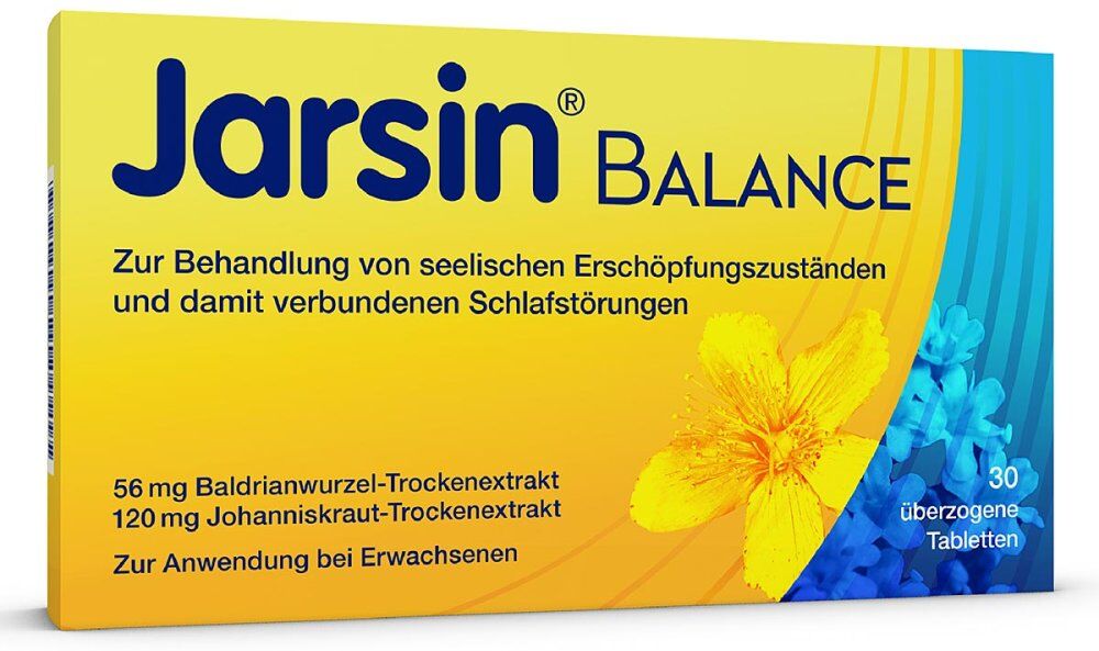 Jarsin Balance 56 Mg/120 Mg überzogene Tabletten
