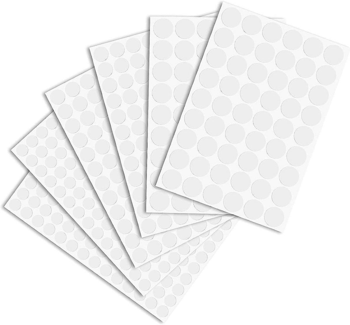 290 stuks zelfklevende schroefgatstickers - waterdichte afdekkapjes voor houten meubels