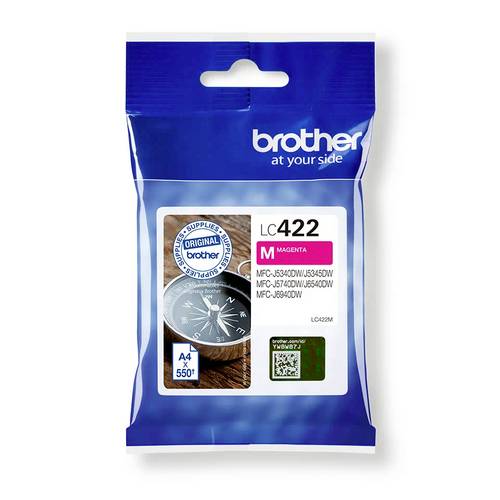 Brother Druckerpatrone LC-422M Original Magenta LC422M