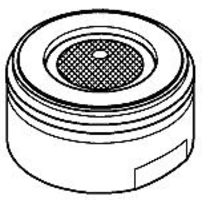 Grohe straalregelaar M22x1, chroom