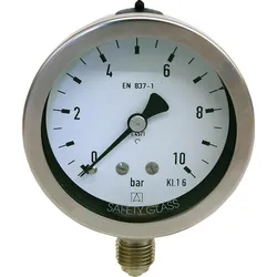 Manometer Chemie0-6bar 63mm G1/4''