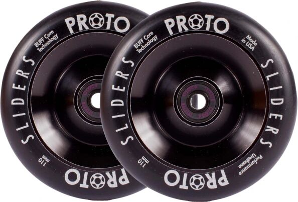 Stunt Scooter Rollen Proto Full Core Sliders 2 Stk. (110mm - Schwarz)